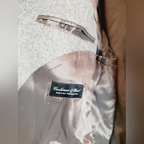 Ragusa Classic Women's Wool and Cashmere Blend Pea Coat Size 44 (2XL) - Picture 7 of 9